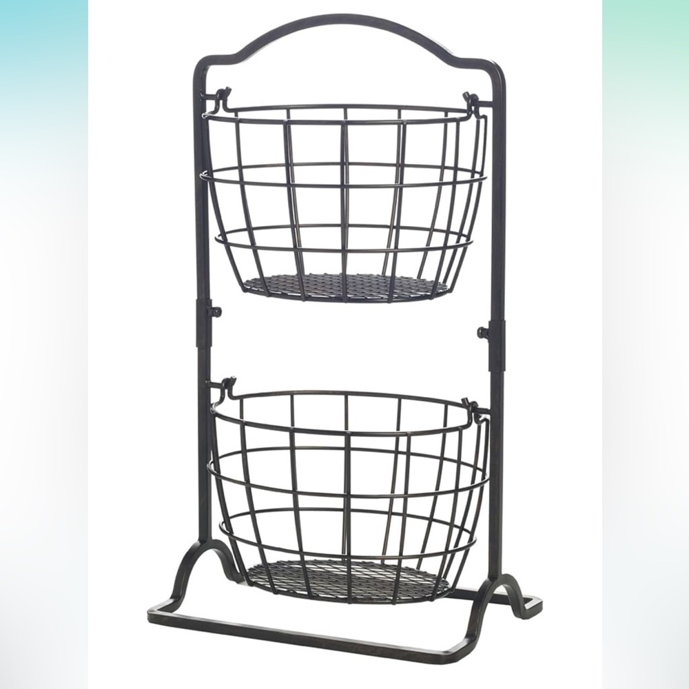 2 Tiered Fruit Storage Basket